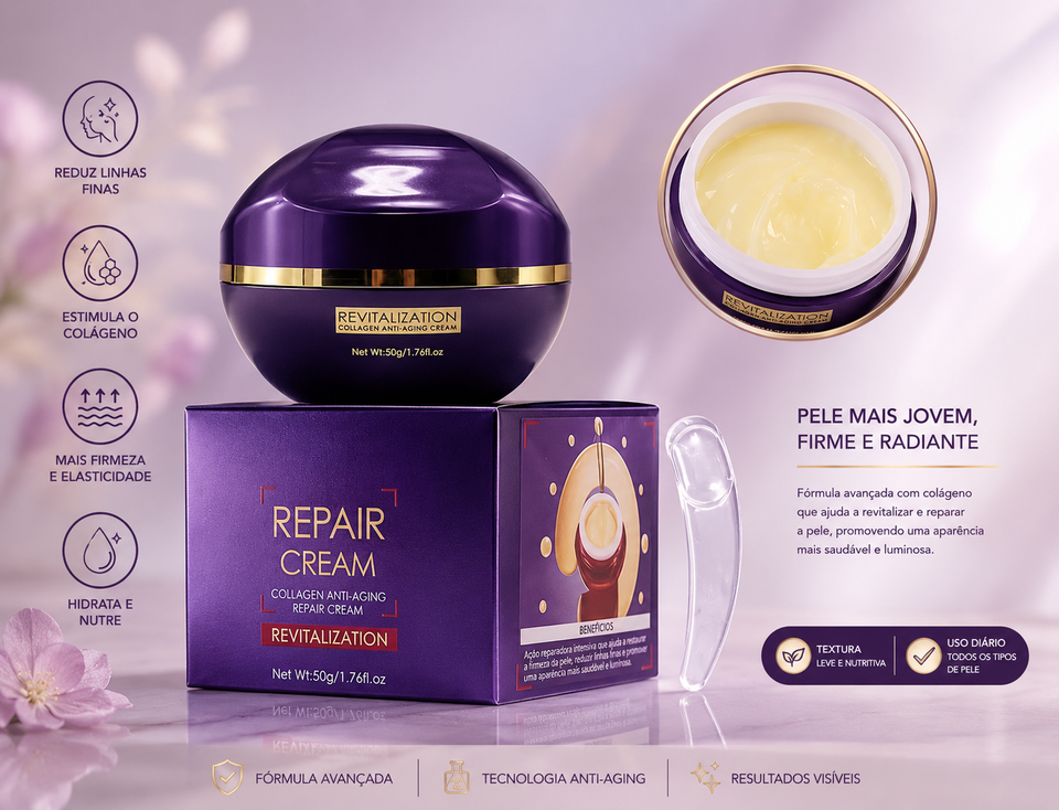 Crema Facial Revitalizante con Colágeno — Nexora